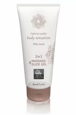 Massage Gel En Glijmiddel - 2in1 Silky Touch 200ml
