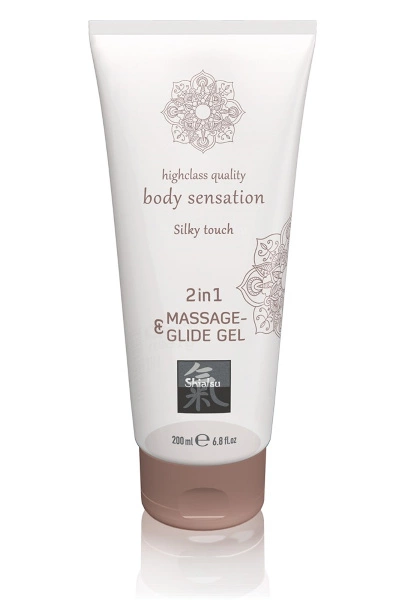 Massage Gel En Glijmiddel - 2in1 Silky Touch 200ml 3 Massage Gel En Glijmiddel - 2in1 Silky Touch 200ml
