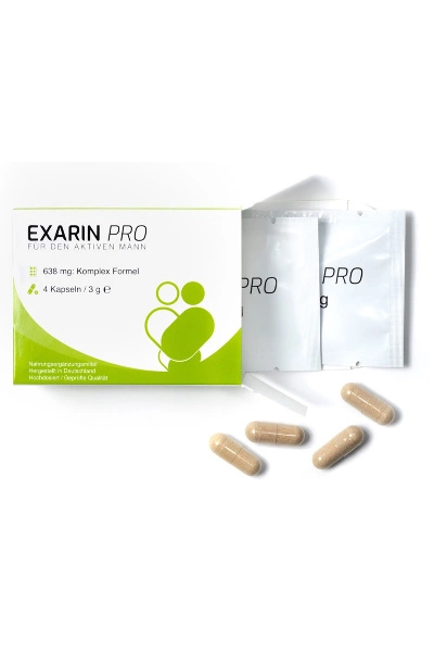 Exarin Pro" Voor De Actieve Man - Veganistisch Recept. 3 Exarin Pro" Voor De Actieve Man - Veganistisch Recept.