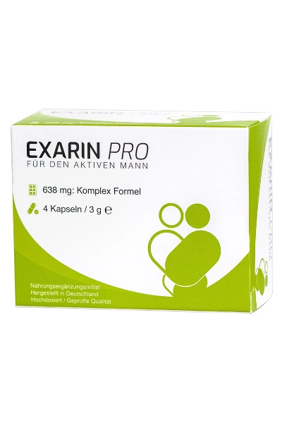 Exarin Pro" Voor De Actieve Man - Veganistisch Recept. 4 Exarin Pro" Voor De Actieve Man - Veganistisch Recept. - Afbeelding 2