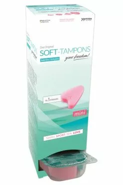 Zachte Tampons Mini 10st -GLIJMIDDELEN Verkoop 06300890000 b