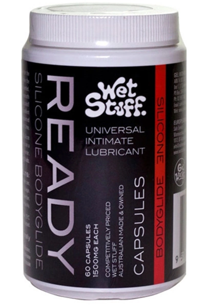 Wet Stuff Ready Glijmiddel Capsules 60 St -GLIJMIDDELEN Verkoop B910531