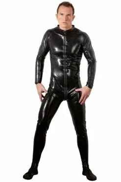 Heren Latex Jumpsuit
