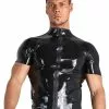 Heren Latex Shirt 2 Heren Latex Shirt -GLIJMIDDELEN Verkoop D29103491711