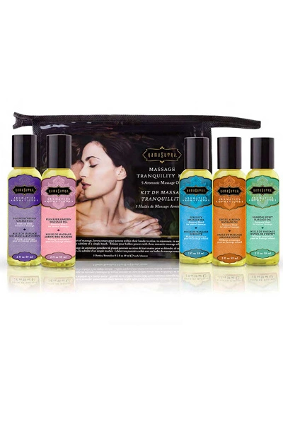 Kamasutra - Massageoliën Kit 5x 3 Kamasutra - Massageoliën Kit 5x