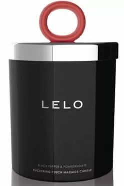 Lelo - Massagekaars Zwarte Peper & Granaatappel