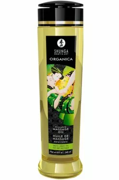 Shunga - Massage Olie Organica Exotische Groene Thee