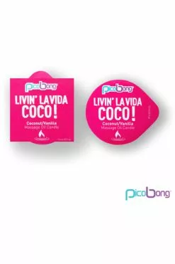 Picobong - Massage Olie Kaars Kokosnoot & Vanille