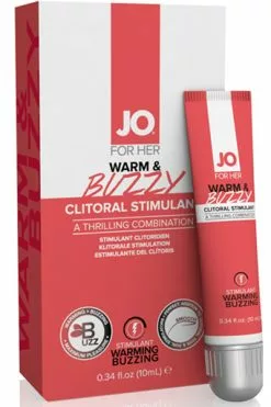 System Jo - For Her Clitoral Stimulant Warming Warm & Buzzy Original 10 Ml
