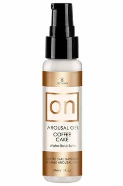 Sensuva - On Arousal Gel Voor Haar Koffiecake