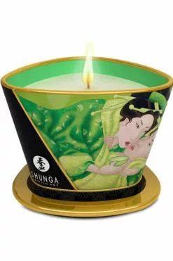 Shunga - Massagekaars Groene Thee 170 Ml