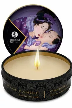 Shunga - Mini Massagekaars Exotische Vruchten 30 Ml