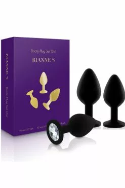 Rs - Soiree - Booty Plug Original Set 3x Zwart