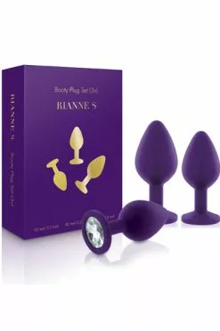 Rs - Soiree - Booty Plug Original Set 3x Paars