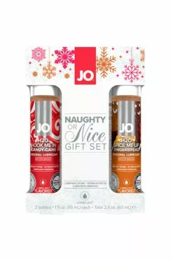 System Jo - H2o Glijmiddel Naughty Or Nice Set 2x30ml