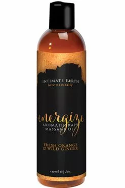 Intimate Earth - Massage Olie Energize 240 Ml