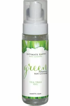 Intimate Earth - Groene Thee Toycleaner Schuim 200 Ml