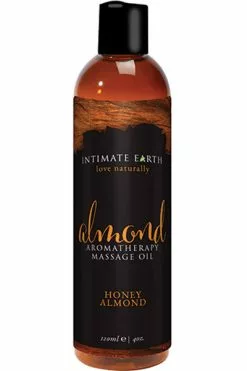 Intimate Earth - Massage Olie Amandel 240 Ml