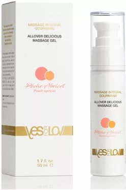 Yesforlov - Allover Delicious Massage Gel Perzik Abrikoos