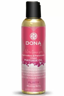 Dona - Scented Massage Olie Blushing Berry 110 Ml