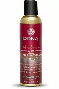 Dona - Kissable Massage Olie Aardbei Soufflã© 110 Ml