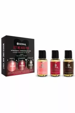 Dona - Massage Gift Set Flavored (3 X 30 Ml)