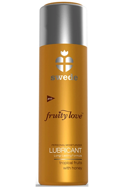 Swede - Fruity Love Glijmiddel Tropisch Fruit Honing 100 Ml 3 Swede - Fruity Love Glijmiddel Tropisch Fruit Honing 100 Ml