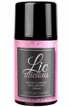 Sensuva - Lic-o-licious Oral Delight Creme Suikerspin 50 Ml