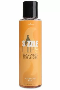 Sensuva - Sizzle Lips Verwarmende Eetbare Gel Boterrum 125 Ml