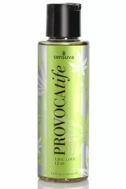 Sensuva - Provocatife Cannabis Olie & Feromonen Infused Massage Olie 120 Ml