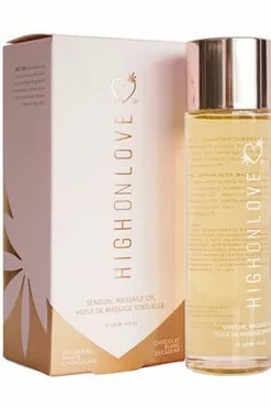 Highonlove - Massage Olie Decadente Witte Chocolade 120 Ml