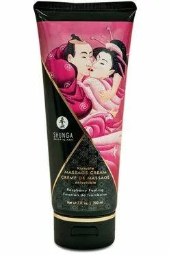 Shunga - Massage Creme Framboos 200 Ml