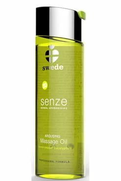 Swede - Senze Massage Olie Lemon Pepper Eucalyptus 150 Ml