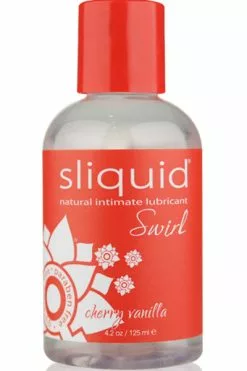 Sliquid - Naturals Swirl Glijmiddel Kers Vanille 125 Ml