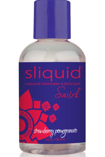 Sliquid - Naturals Swirl Glijmiddel Aardbei Granaatappel 125 Ml 3 Sliquid - Naturals Swirl Glijmiddel Aardbei Granaatappel 125 Ml