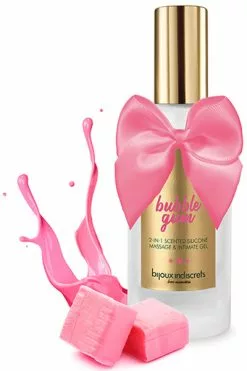Bijoux Indiscrets - Bubblegum 2 In 1 Siliconen Massage & Intieme Gel