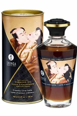 Shunga - Aphrodisiac Verwarmende Olie Romige Latte 100 Ml