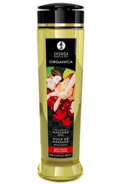 Shunga - Massage Olie Organica Ahornsiroop