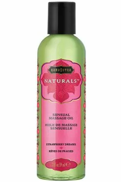 Kama Sutra - Naturals Massage Olie Aardbei 59 Ml
