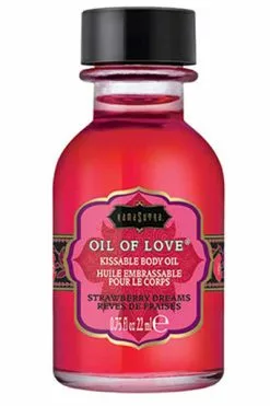 Kama Sutra - Oil Of Love Kusbare Lichaamsolie Aardbei 22 Ml
