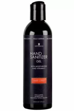 Sensuva - Hand Sanitizer Gel Sweet Citrus 240 Ml