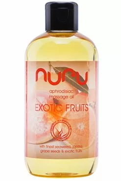 Nuru - Massage Olie Exotische Vruchten 250 Ml