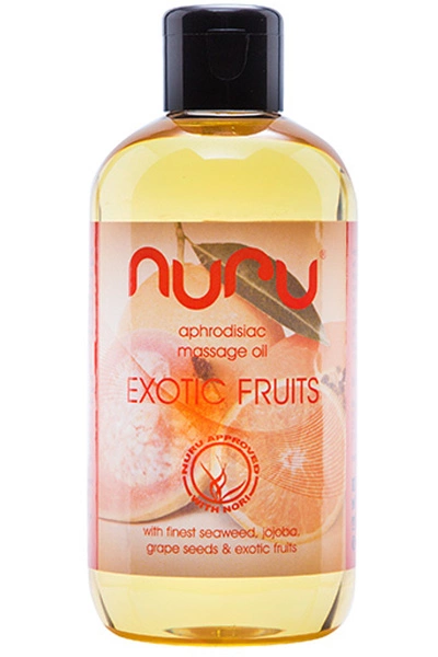 Nuru - Massage Olie Exotische Vruchten 250 Ml 3 Nuru - Massage Olie Exotische Vruchten 250 Ml