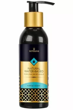 Sensuva - Natural Waterbasis Glijmiddel Geurloos 125 Ml