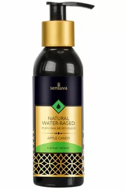 Sensuva - Natural Waterbasis Glijmiddel Suikerappel 125 Ml