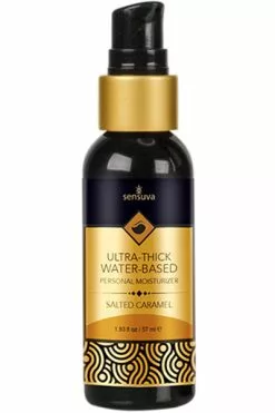 Sensuva - Ultra-dikke Waterbasis Glijmiddel Gezouten Caramel 57 Ml