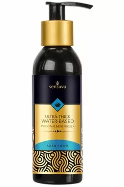 Sensuva - Ultra-dikke Waterbasis Glijmiddel Geurloos 125 Ml