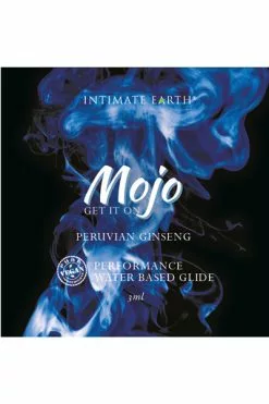 Intimate Earth - Mojo Peruvian Ginseng Waterbased Performance Glide 3ml Foi