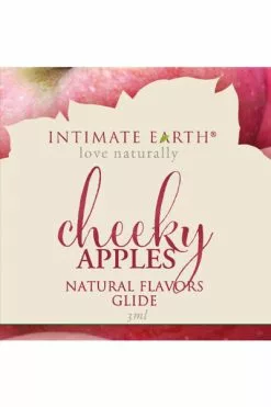 Intimate Earth - Natural Flavors Glide Appel Foil 3 Ml
