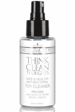 Sensuva - Think Clean Thoughts Antibacteriele Speeltjes Reiniger 59 Ml